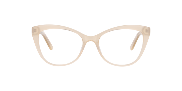 Meredith Pearly Gold AcetateEyeglass Frames for Glasses Direct, Front View