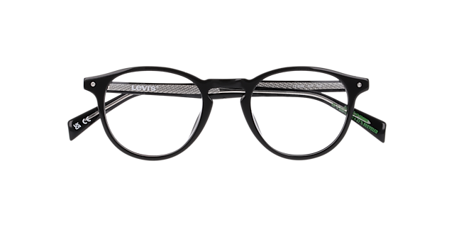 LV 5085 Black AcetateEyeglass Frames for Glasses Direct, Closed View