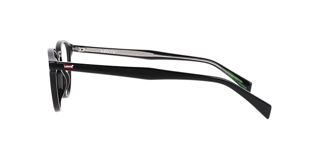 LV 5085 Black AcetateEyeglass Frames for Glasses Direct, Side View