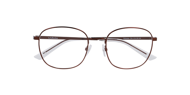 Mckenna Brown MetalEyeglass Frames for Glasses Direct, Closed View