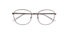 Mckenna Brown MetalEyeglass Frames for Glasses Direct, Closed View