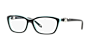 TF2074 Black On Tiffany Blue AcetateEyeglass Frames for Glasses Direct, Angle View