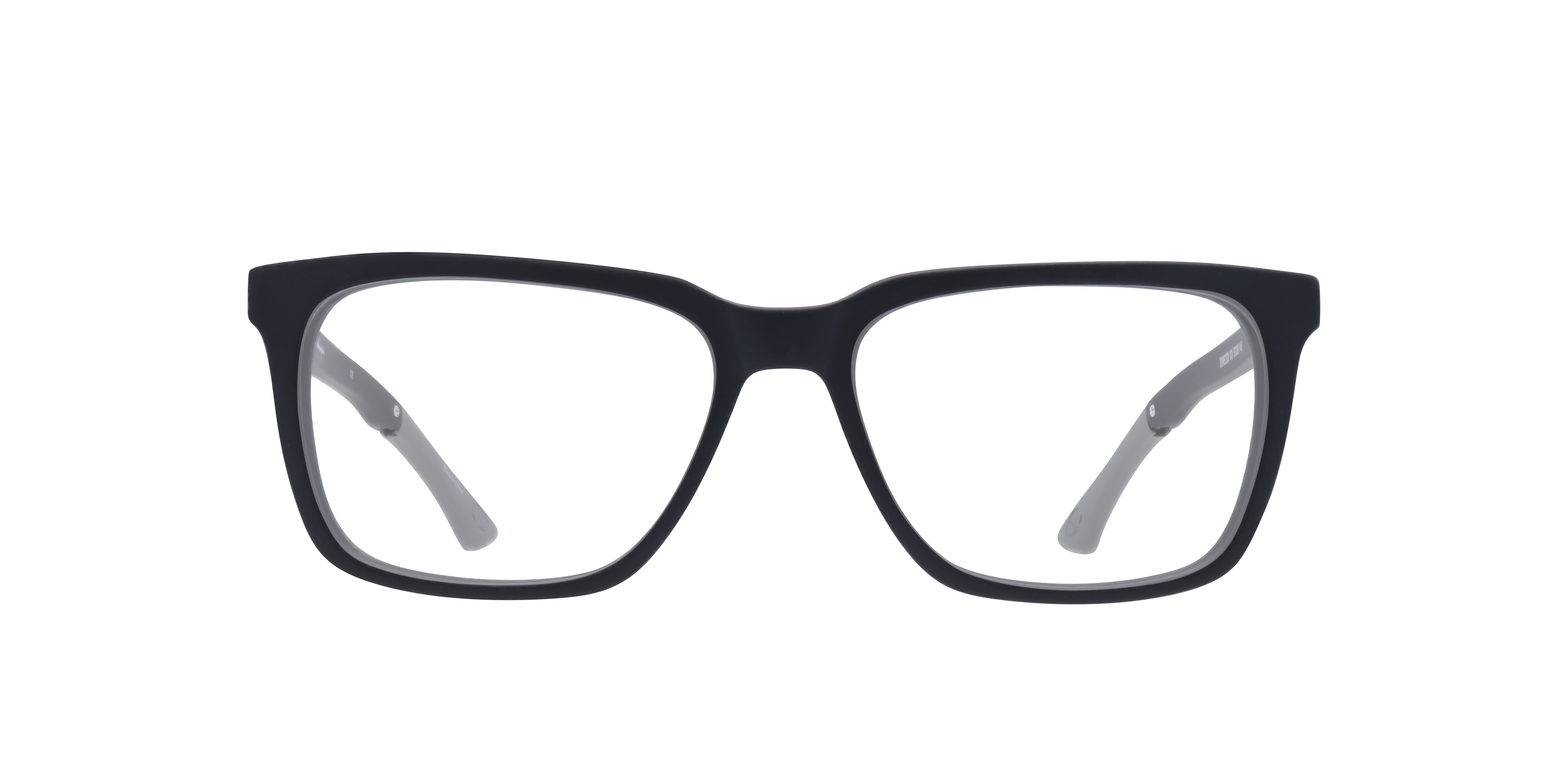 CUZONE200 Black AcetateEyeglass Frames for Glasses Direct, Front View