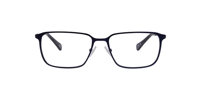 Malden Navy Blue MetalEyeglass Frames for Glasses Direct, Front View