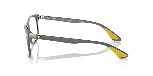 RB7307M Grey PlasticEyeglass Frames for Glasses Direct, Side View