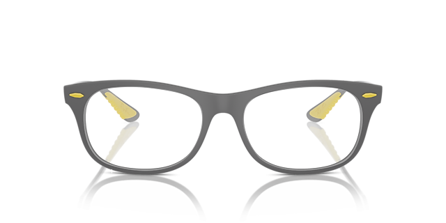 RB7307M Grey PlasticEyeglass Frames for Glasses Direct, Front View