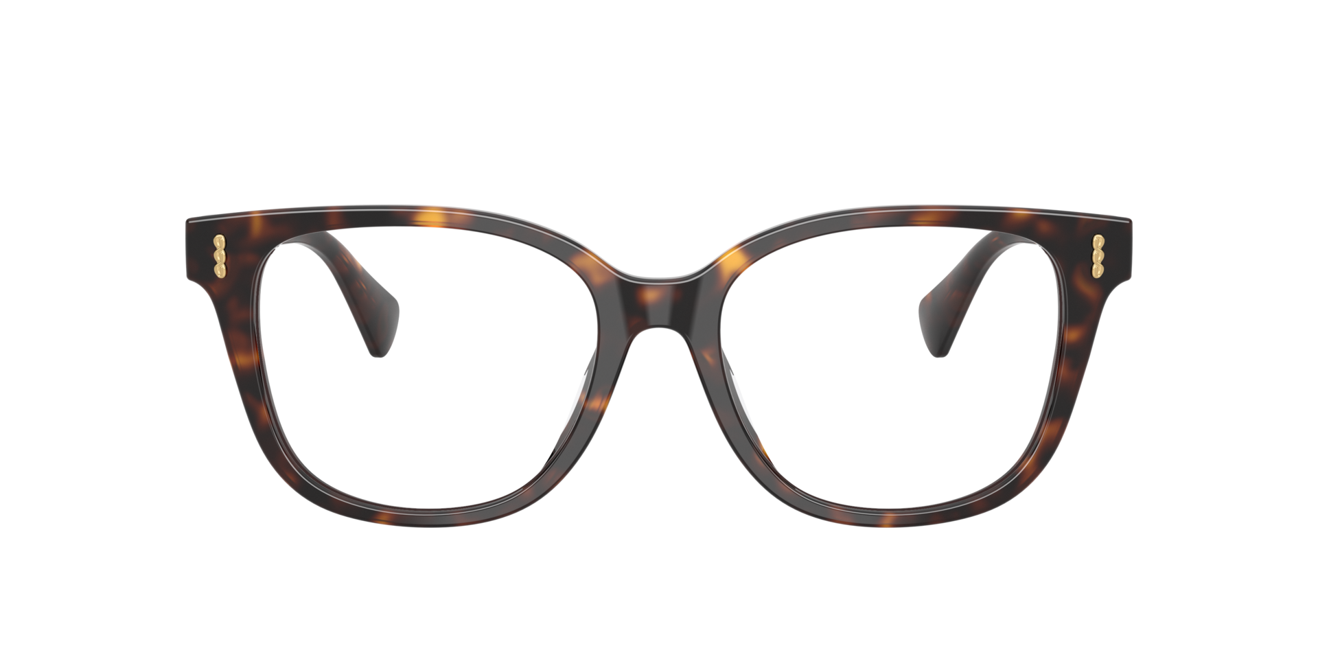 Glasses Direct ™ -RA7196U - Square Dark Havana Frame Glasses For Women