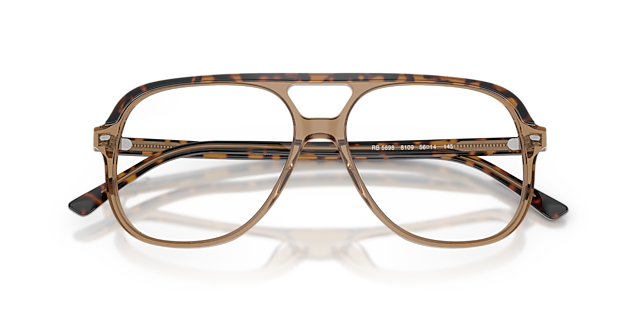 RB5698 Havana & Brown AcetateEyeglass Frames for Glasses Direct, Closed View