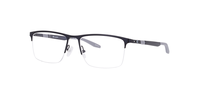Curouse Blue MetalEyeglass Frames for Glasses Direct, Angle View