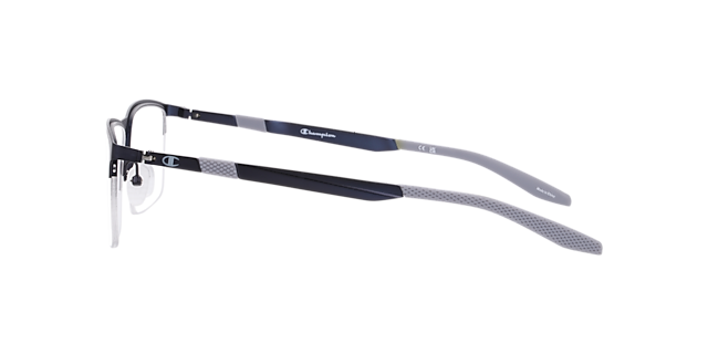 Curouse Blue MetalEyeglass Frames for Glasses Direct, Side View
