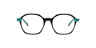 Mateo Black AcetateEyeglass Frames for Glasses Direct, Front View