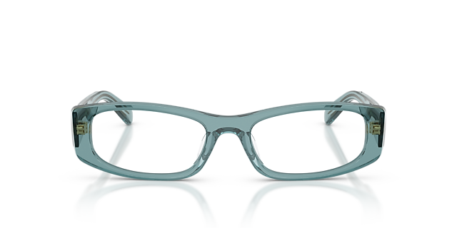 VO5699U Transparent Blue AcetateEyeglass Frames for Glasses Direct, Front View