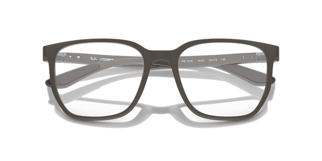 RB7235 Sand Brown PlasticEyeglass Frames for Glasses Direct, Closed View