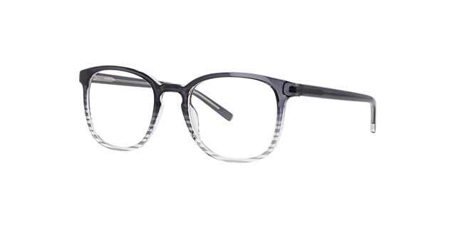 Micah Grey & Crystal PlasticEyeglass Frames for Glasses Direct, Angle View