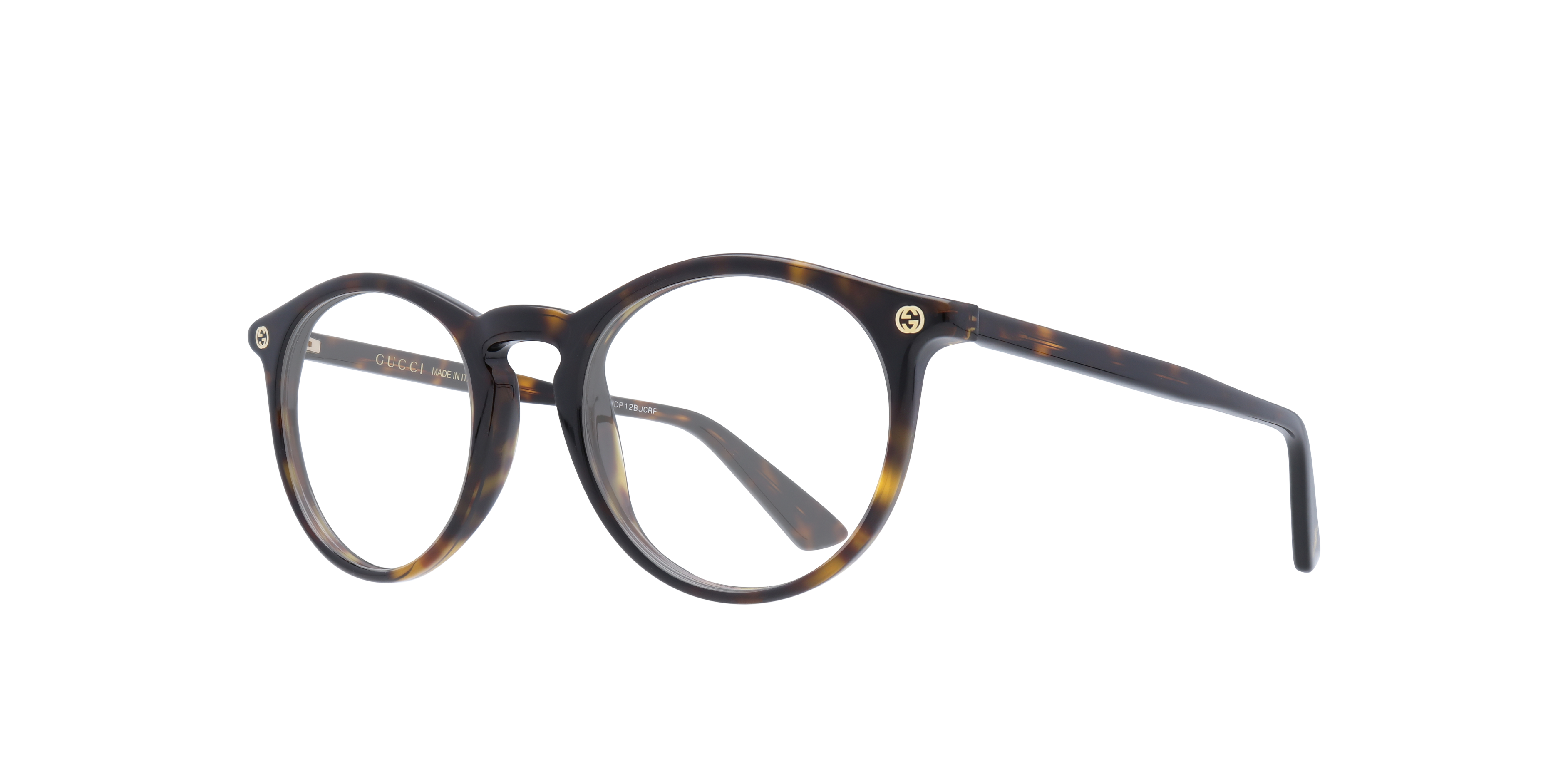 GG0012O Tortoise AcetateEyeglass Frames for Glasses Direct, Angle View