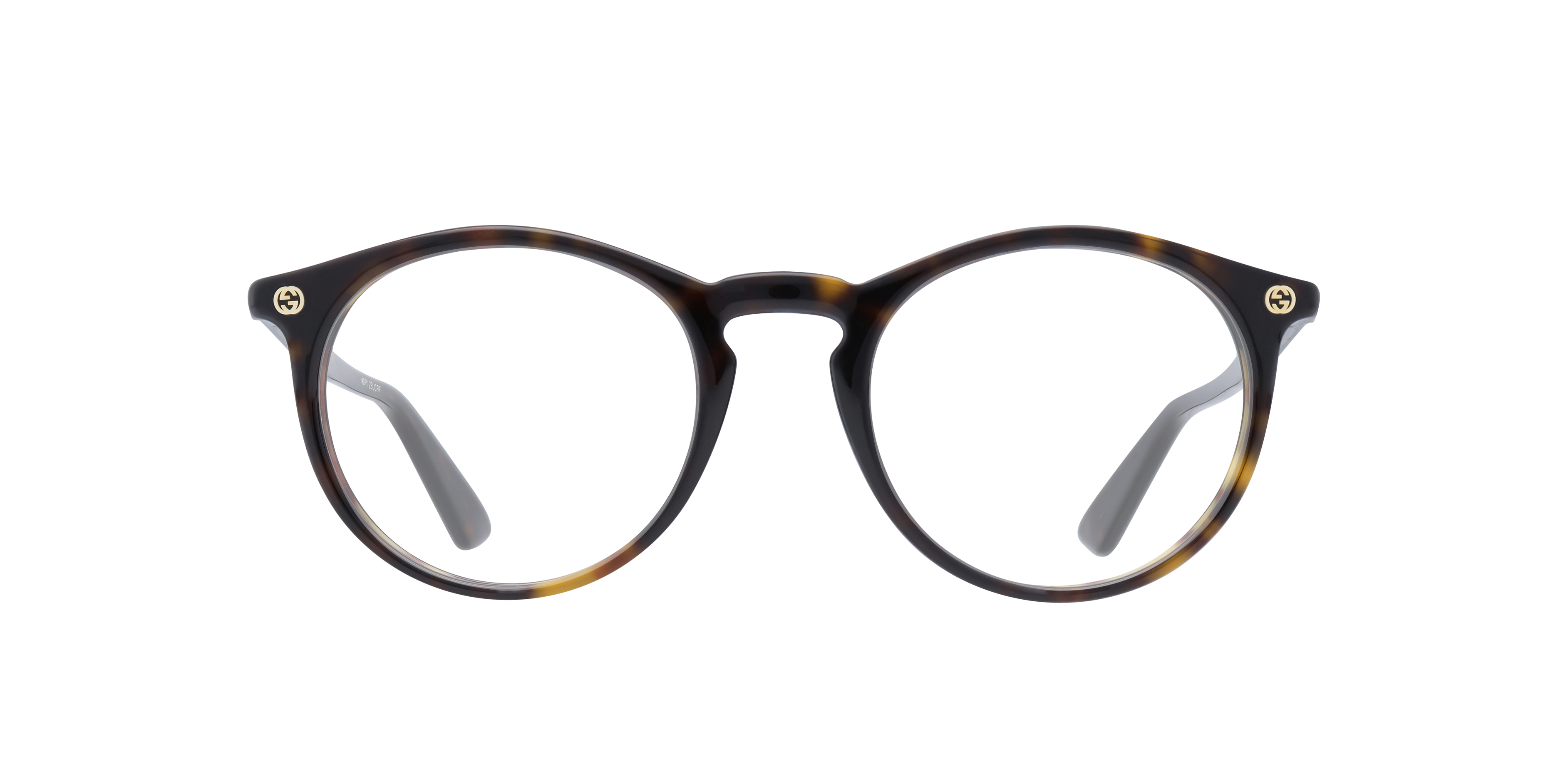 GG0012O Tortoise AcetateEyeglass Frames for Glasses Direct, Front View