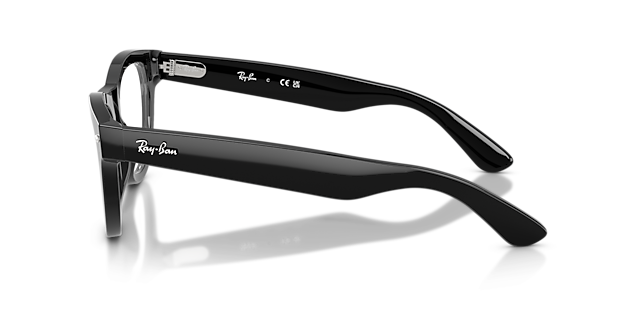 RB5510 Black AcetateEyeglass Frames for Glasses Direct, Side View