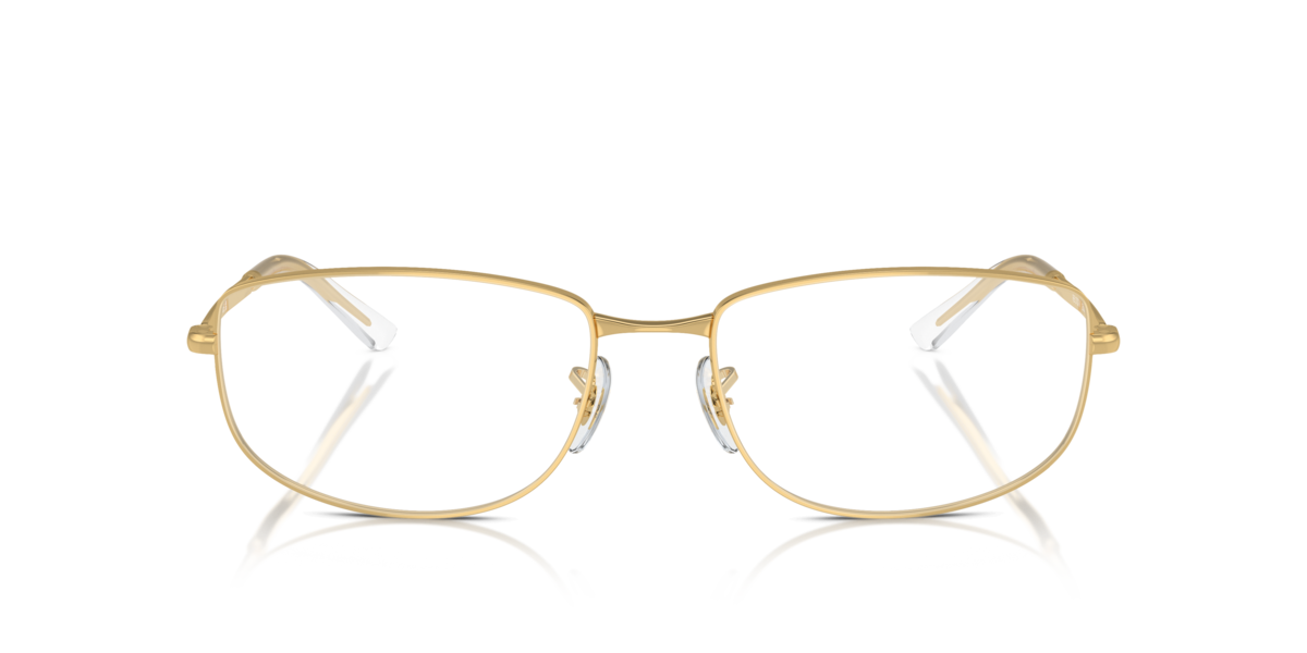 Ray-Ban Unisex Arista Gold,Black Arista Gold Irregular Metal Eyeglasses Online - Full Rim - Rb3732v Medium