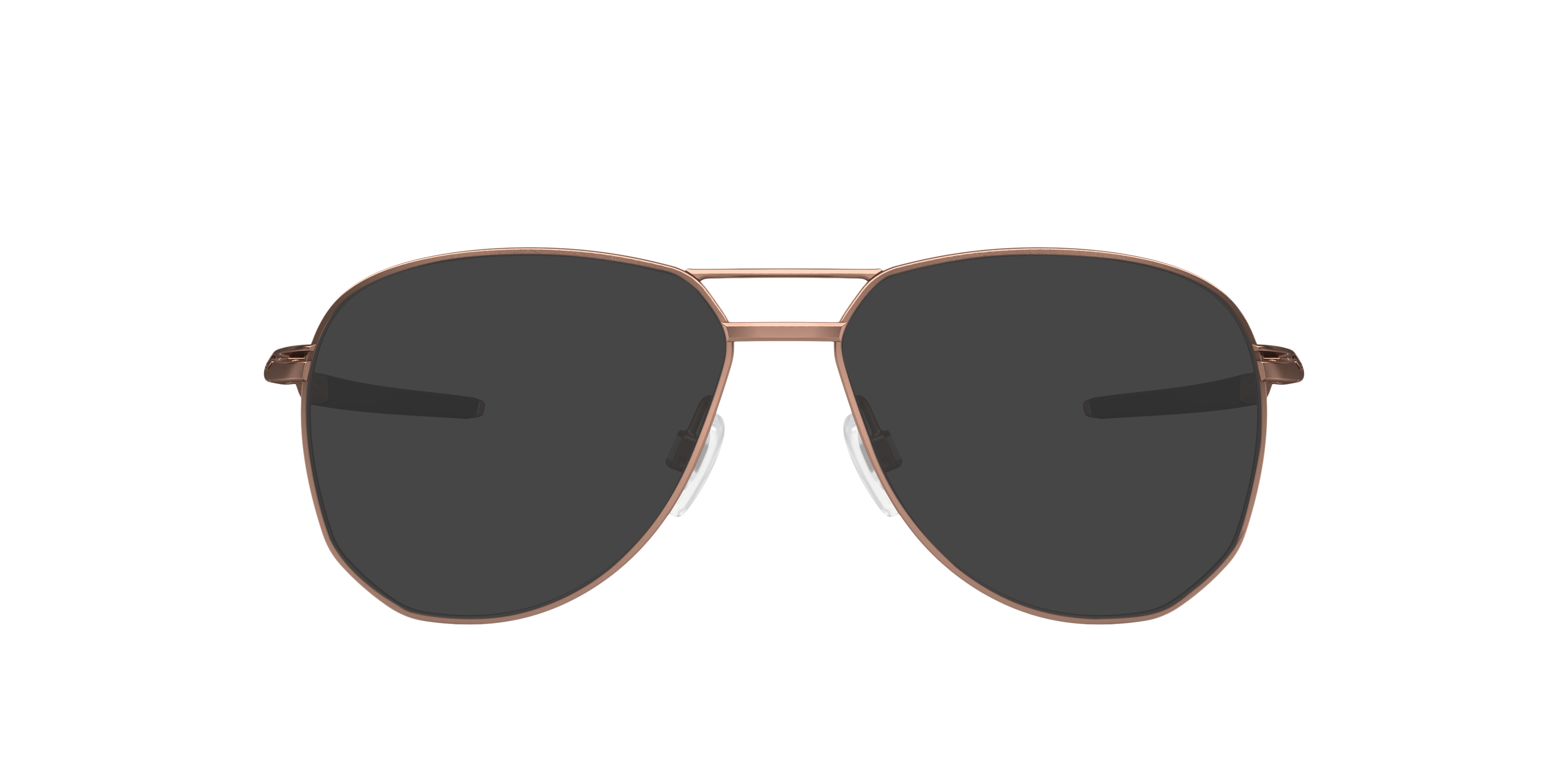 Contrail TI Satin Rose Gold TitaniumEyeglass Frames for Glasses Direct, with Tinted Lenses