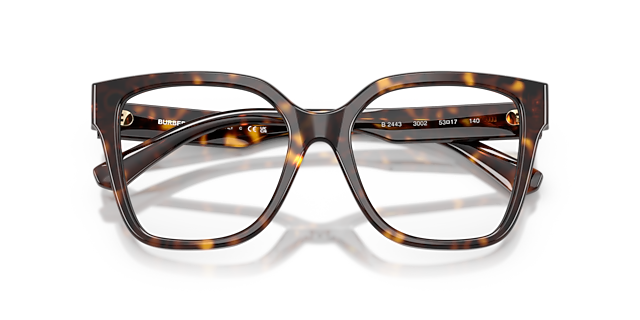 BE2443 Dark Havana AcetateEyeglass Frames for Glasses Direct, Closed View