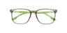 Nb4195 Green AcetateEyeglass Frames for Glasses Direct, Closed View