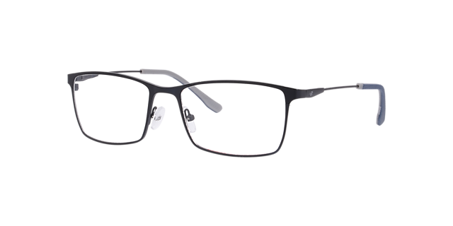 Nb4203 Blue Grey MetalEyeglass Frames for Glasses Direct, Angle View