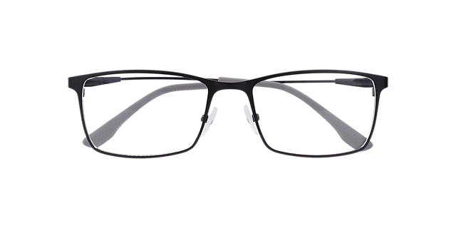 Nb4203 Blue Grey MetalEyeglass Frames for Glasses Direct, Closed View