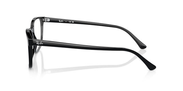 RB5418 Black AcetateEyeglass Frames for Glasses Direct, Side View