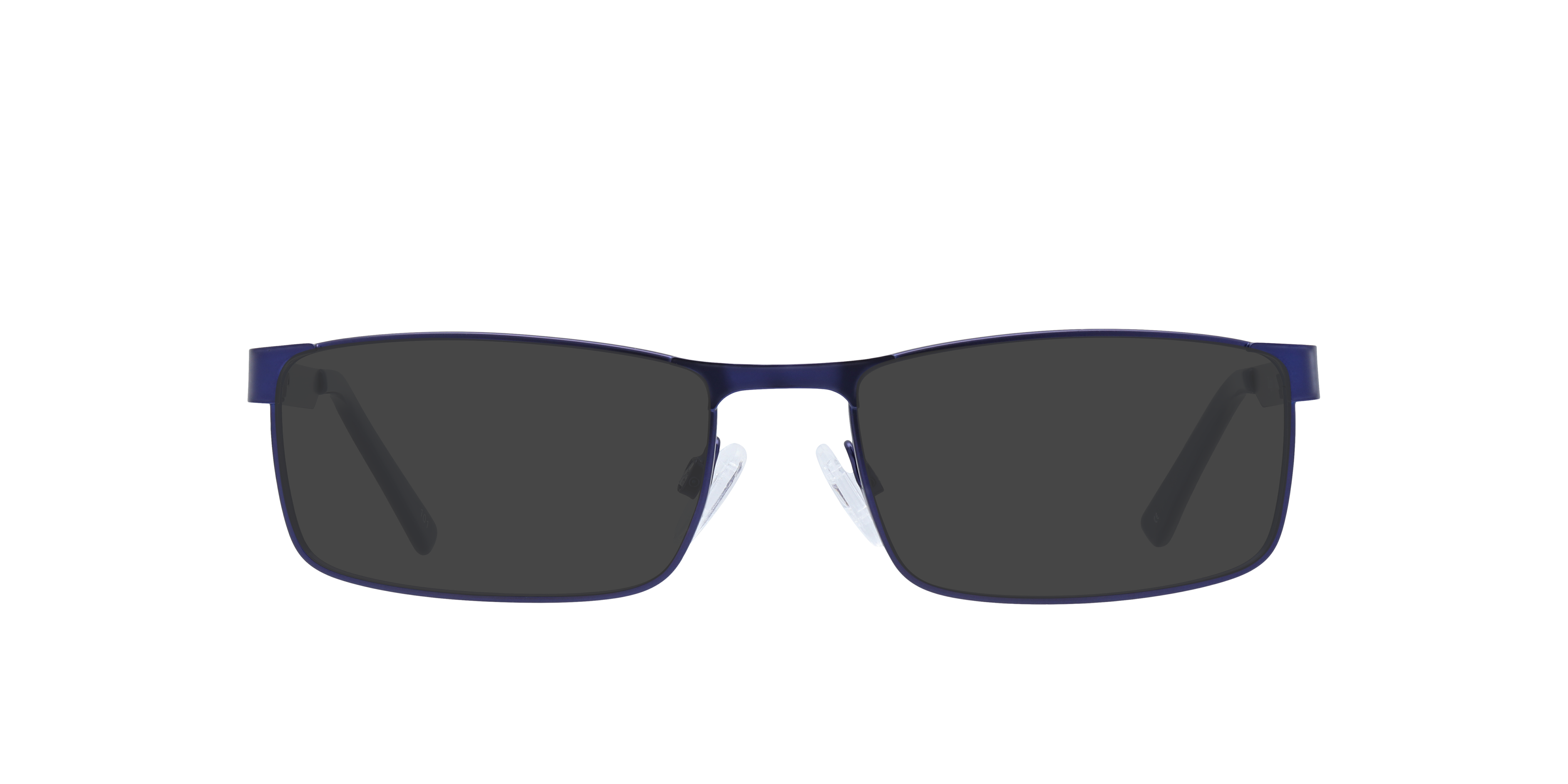 Digby Matte Blue MetalEyeglass Frames for Glasses Direct, with Tinted Lenses