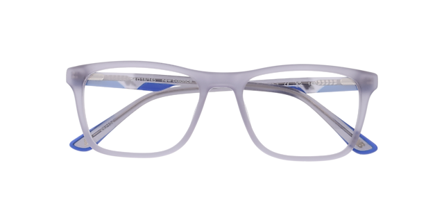Nb4182 Grey AcetateEyeglass Frames for Glasses Direct, Closed View