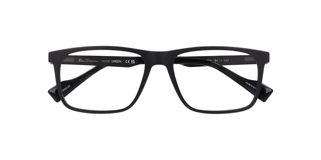 Bspark Black AcetateEyeglass Frames for Glasses Direct, Closed View
