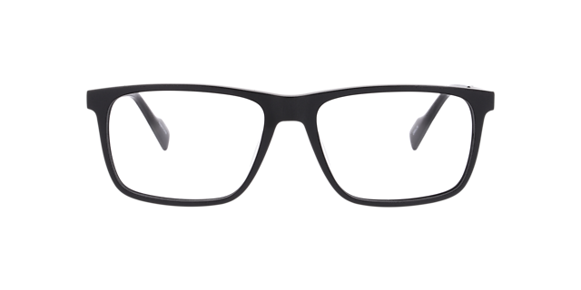 Bspark Black AcetateEyeglass Frames for Glasses Direct, Front View