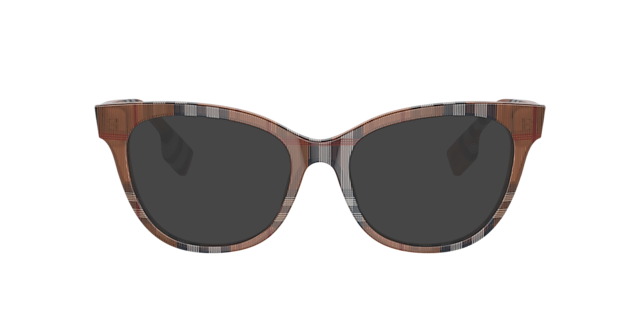 BE2375 Check Brown AcetateEyeglass Frames for Glasses Direct, with Tinted Lenses