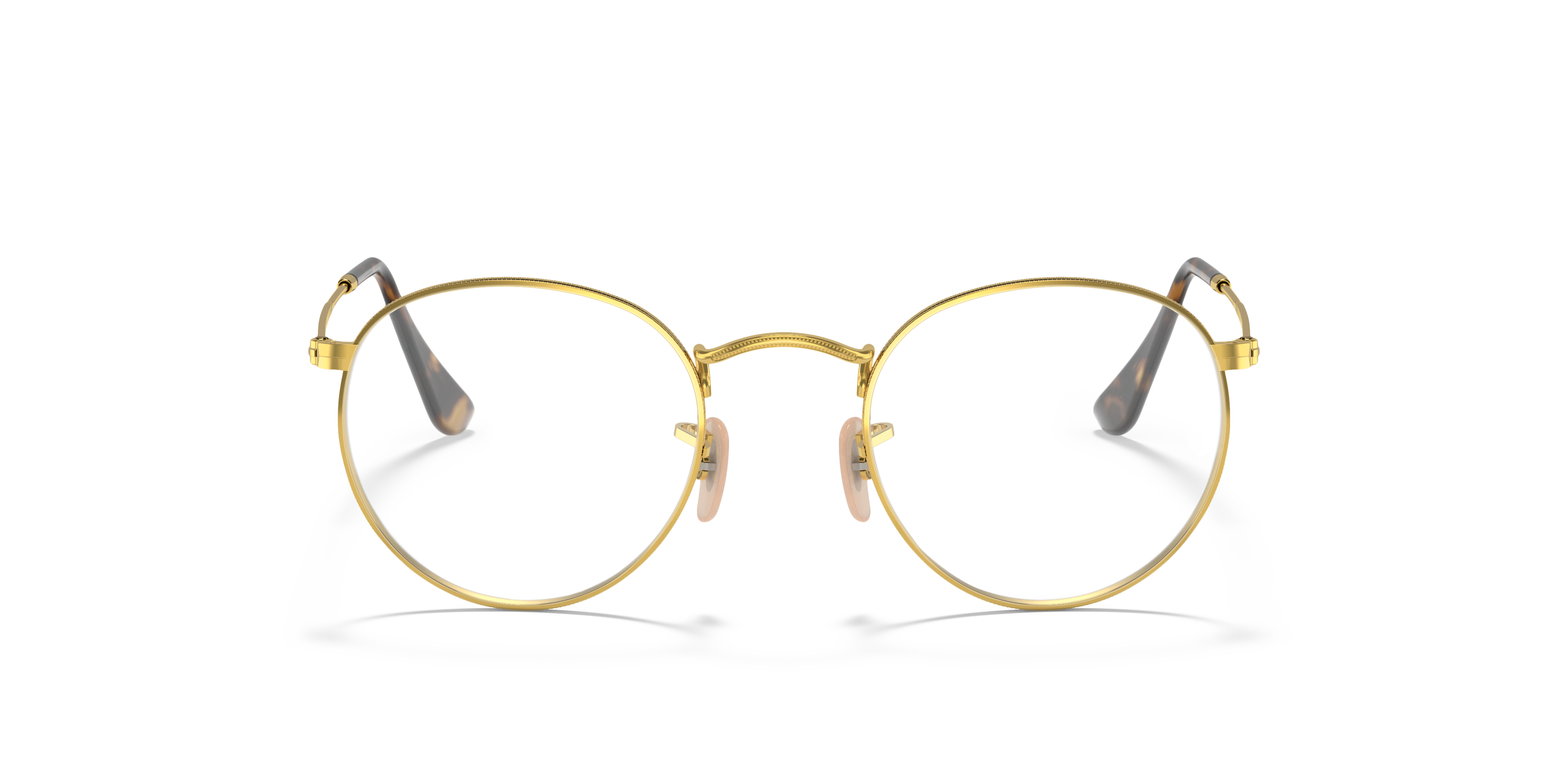 Rim Round Frame Gold Glasses Gold Round Glasses $0 High Index