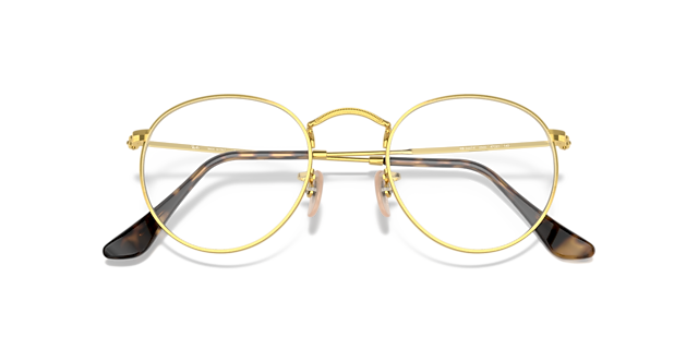 RB3447V Arista Gold MetalEyeglass Frames for Glasses Direct, Closed View