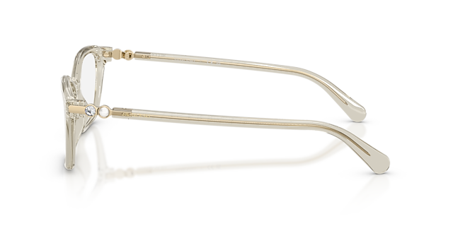 SK2065 Beige AcetateEyeglass Frames for Glasses Direct, Side View