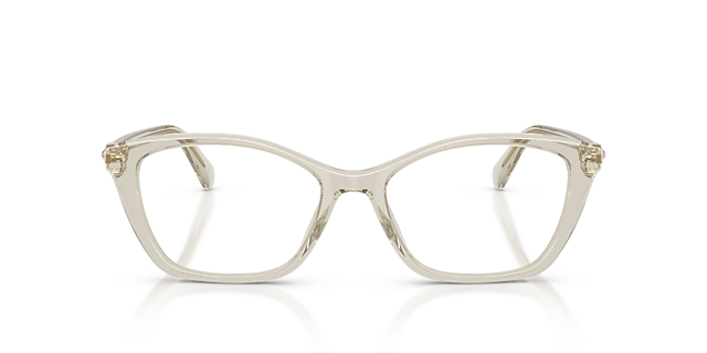 SK2065 Beige AcetateEyeglass Frames for Glasses Direct, Front View