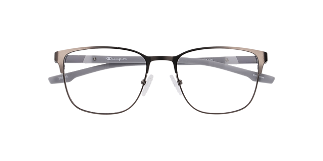 Cusave Gunmetal MetalEyeglass Frames for Glasses Direct, Closed View