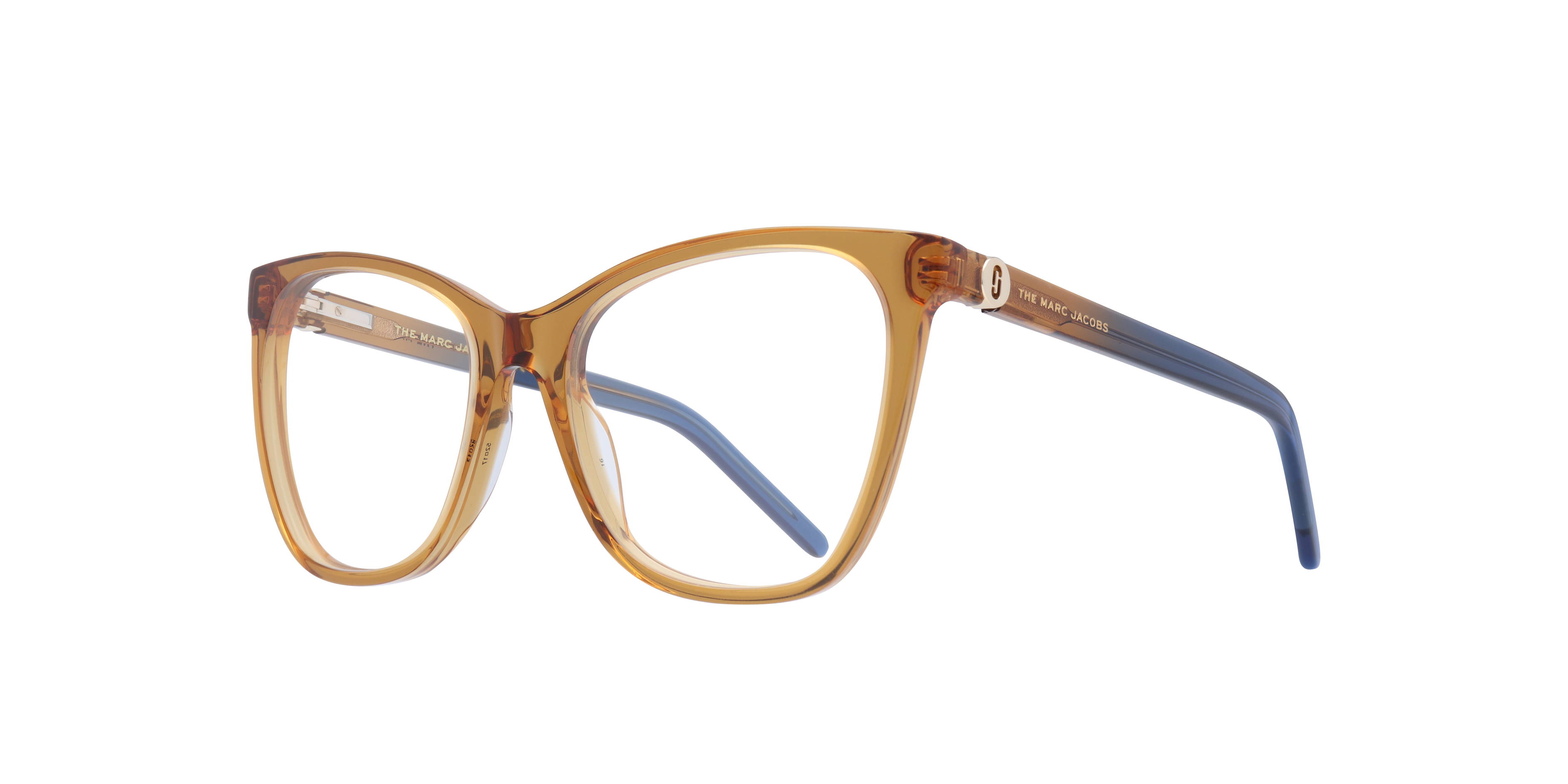 MARC 600 Green Light AcetateEyeglass Frames for Glasses Direct, Angle View