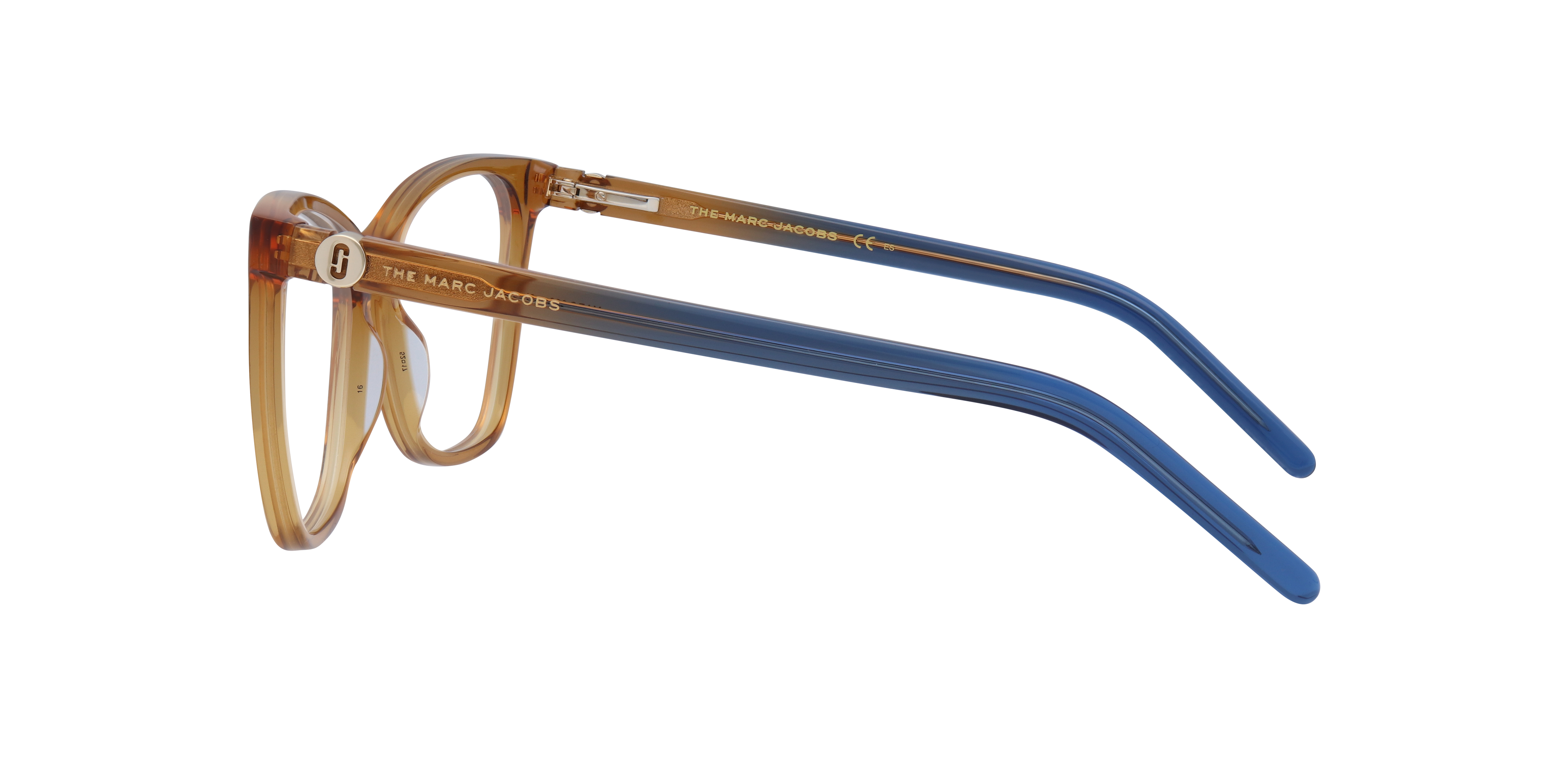 MARC 600 Green Light AcetateEyeglass Frames for Glasses Direct, Side View