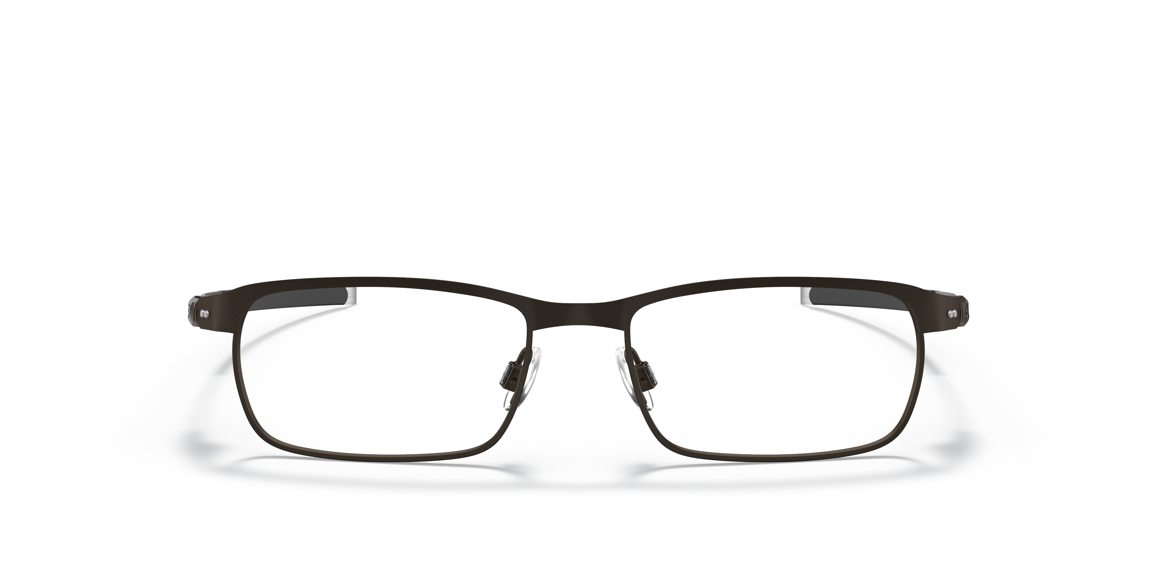 TinCup™ Powder Pewter MetalEyeglass Frames for Glasses Direct, Front View