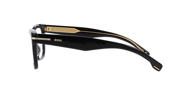 Boss 1746/G Black AcetateEyeglass Frames for Glasses Direct, Side View