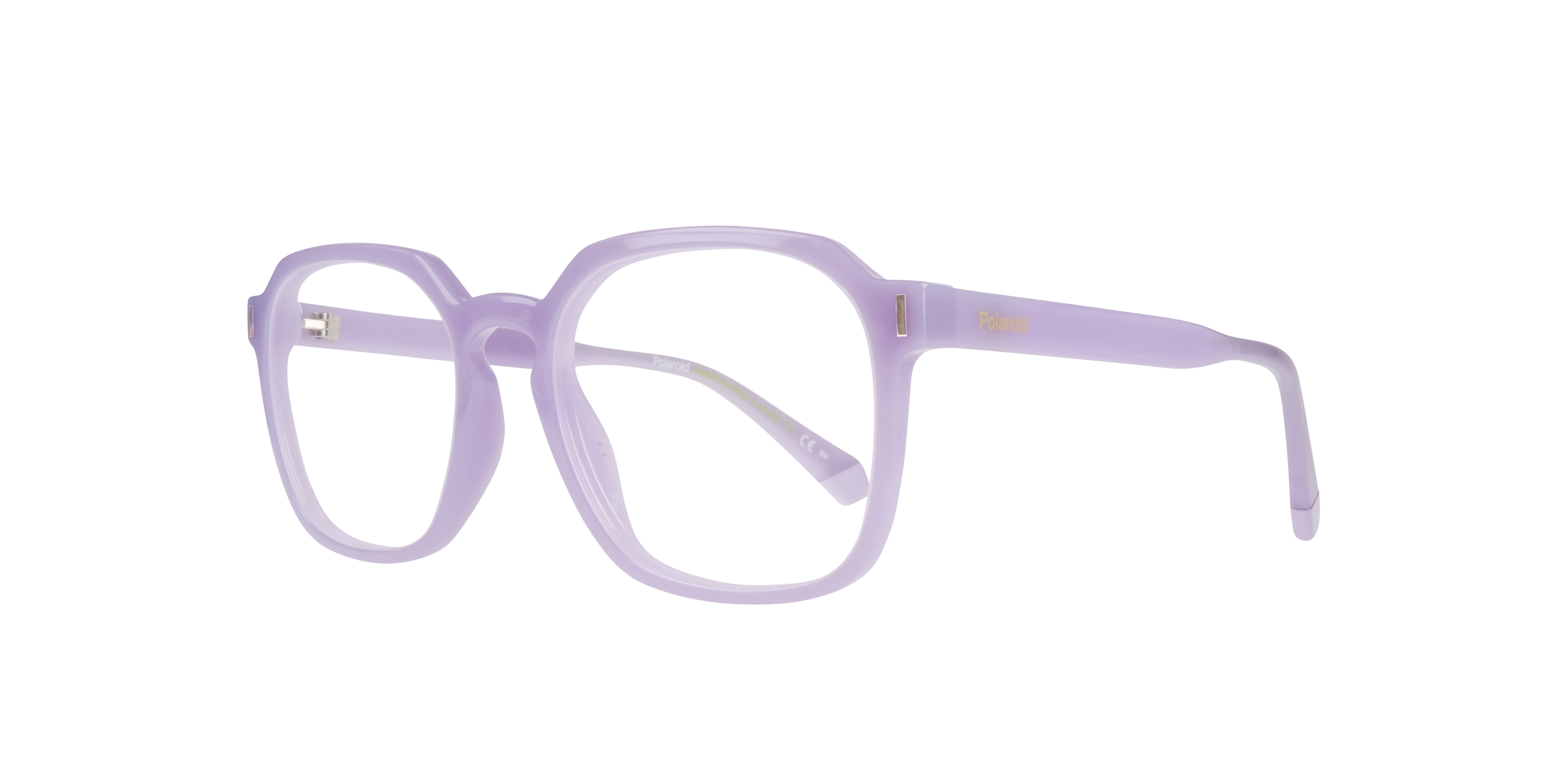 PLD D482 Purple Light PlasticSunglass Frames for Glasses Direct, Angle View