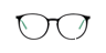 Nb4194 Black Green AcetateEyeglass Frames for Glasses Direct, Front View