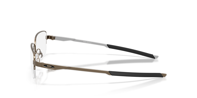 Foil RQ 0.5 Pewter MetalEyeglass Frames for Glasses Direct, Side View