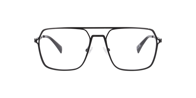 Mckinlay Black MetalEyeglass Frames for Glasses Direct, Front View