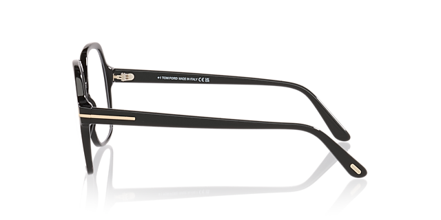 FT6062-B Black Shiny AcetateEyeglass Frames for Glasses Direct, Side View