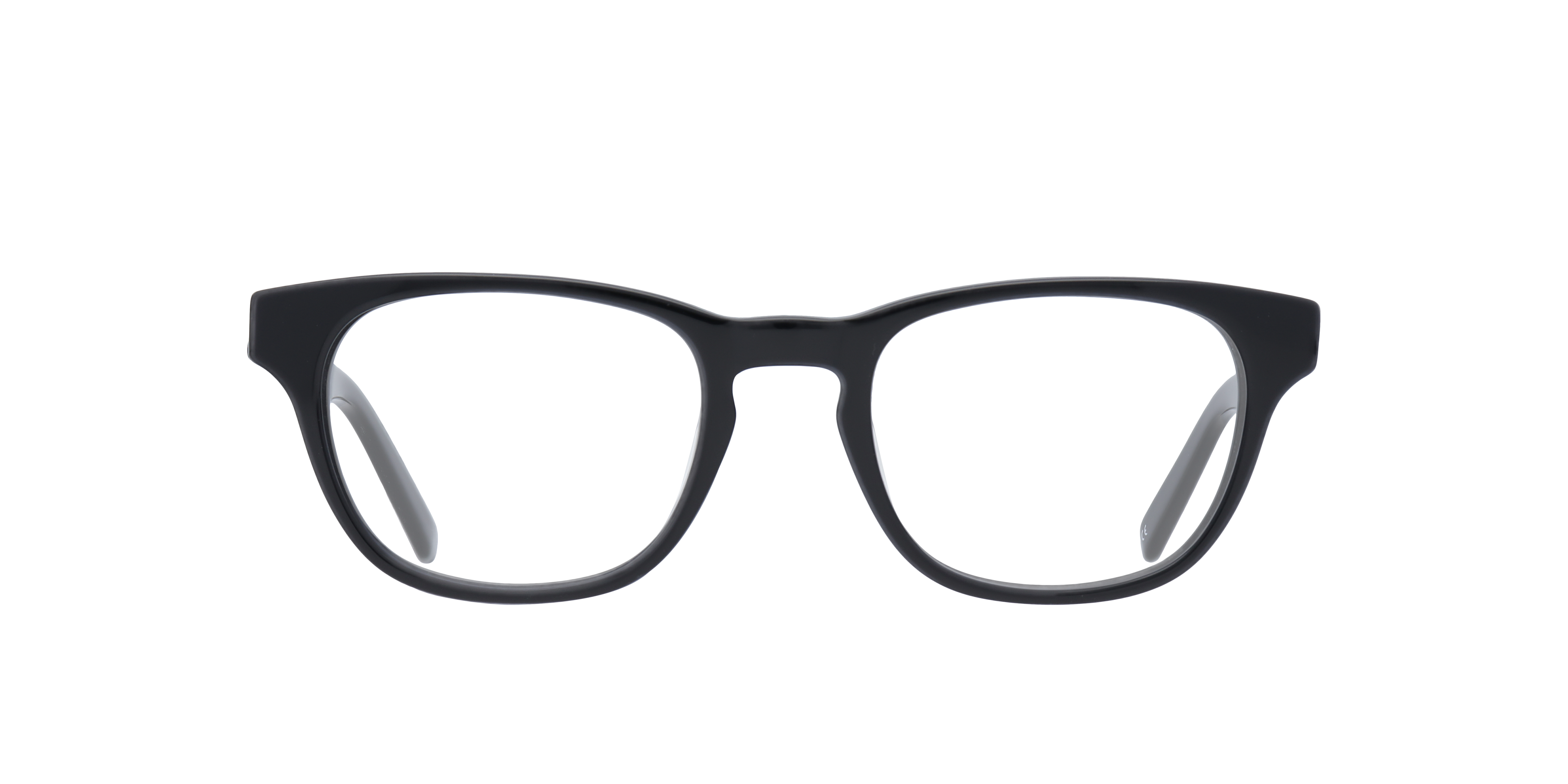 Andi Black AcetateEyeglass Frames for Glasses Direct, Front View