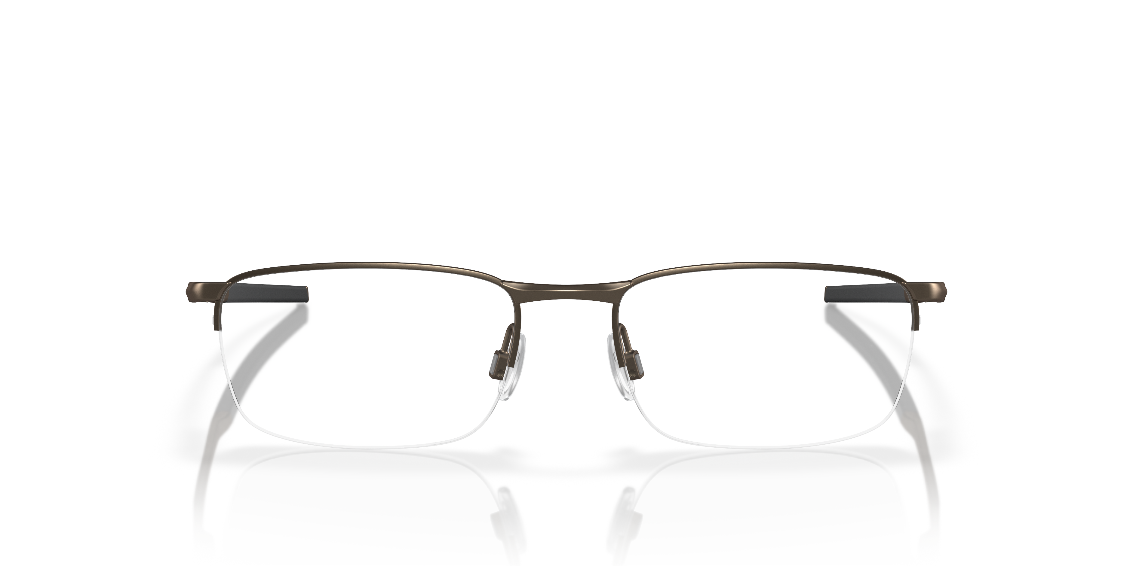Barrelhouse™ 0.5 Pewter MetalEyeglass Frames for Glasses Direct, Front View