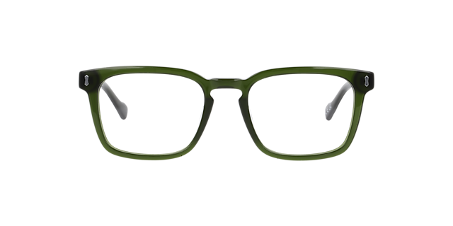 Marshall Crystal Khaki AcetateEyeglass Frames for Glasses Direct, Front View